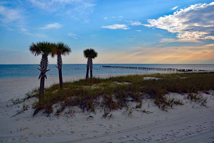 sandy beach